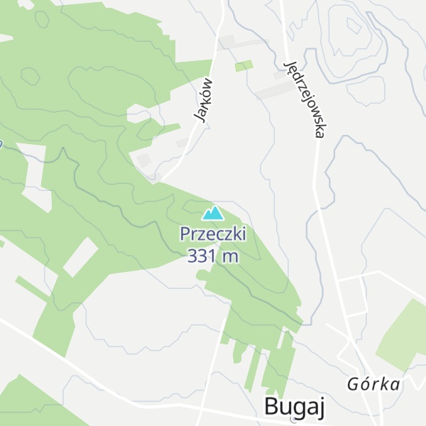 Map of Przeczki