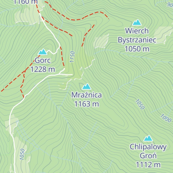 Map of Mraźnica
