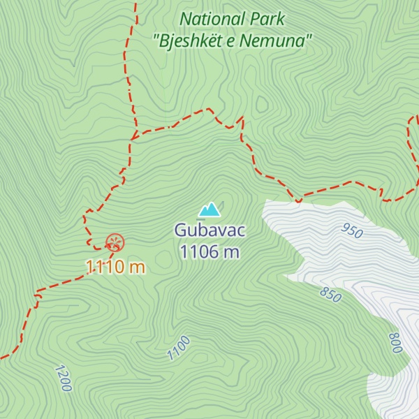 Map of Gubavac