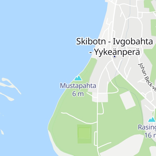 Map of Mustapahta