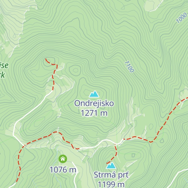 Map of Ondrejisko