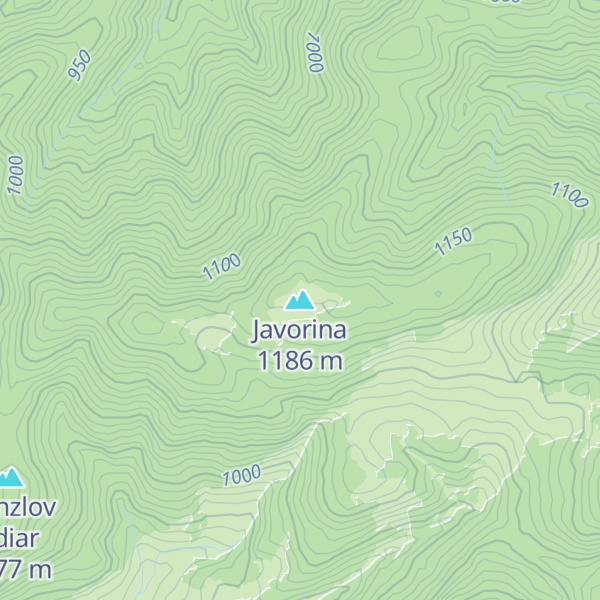 Map of Javorina