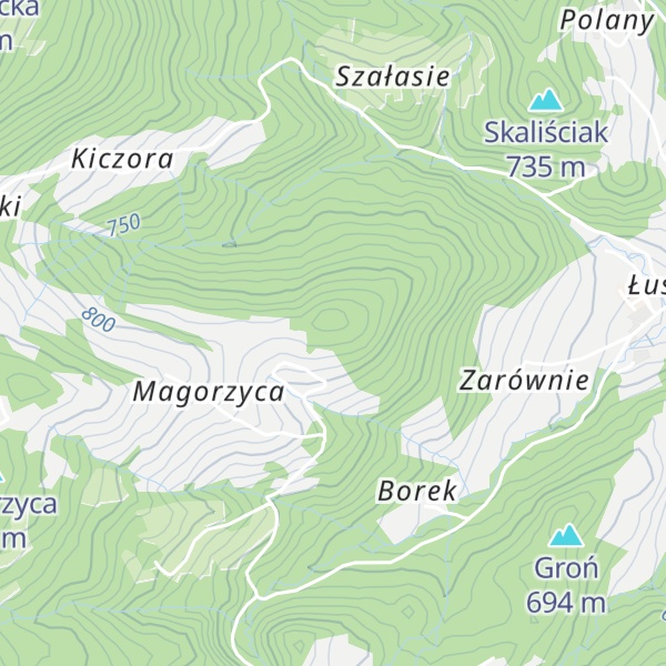 Map of Pieronka