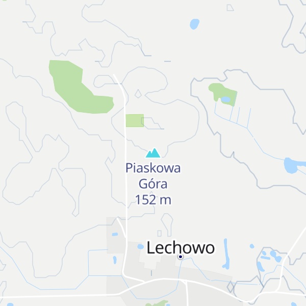 Map of Piaskowa Góra