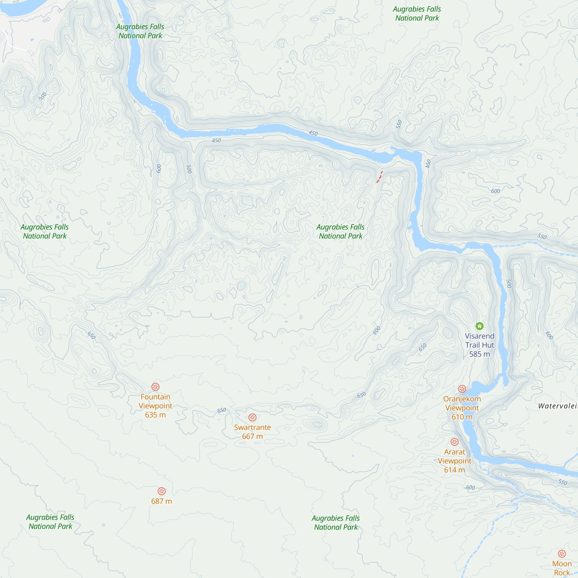 Berghut map