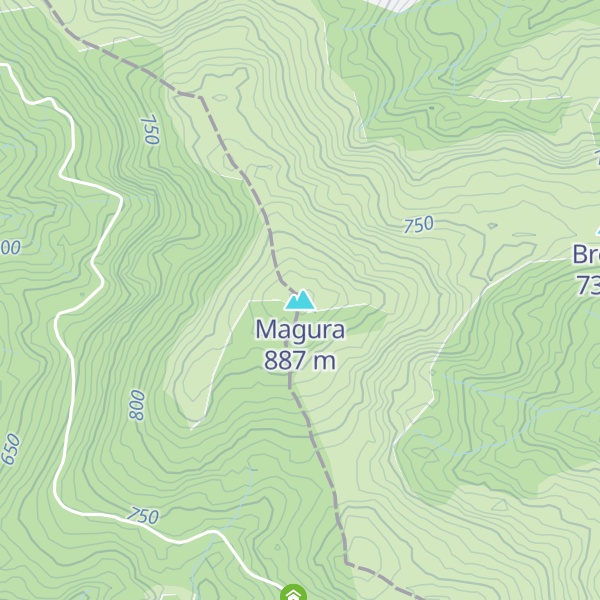 Map of Magura
