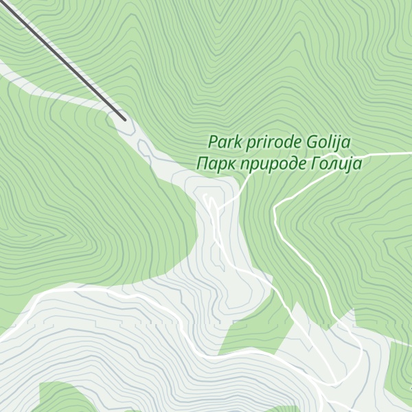 Map of Jankov kamen