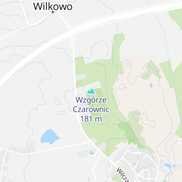 Map of Wzgórze Czarownic