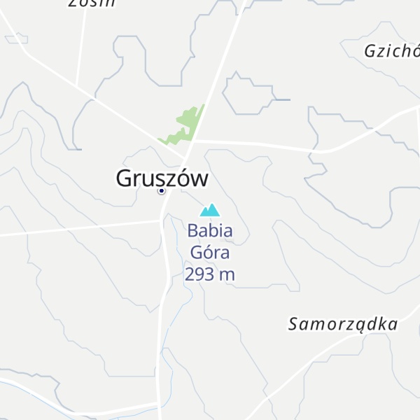 Map of Babia Góra