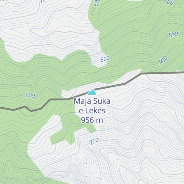 Map of Maja Suka e Lekës