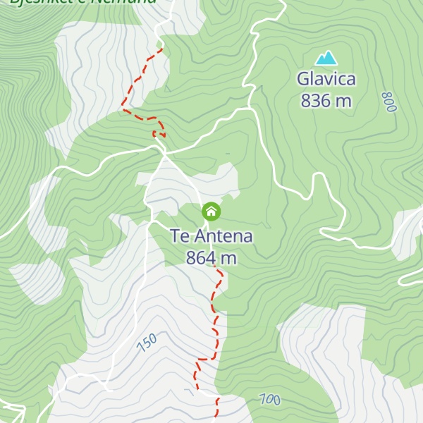 Map of Te Antena