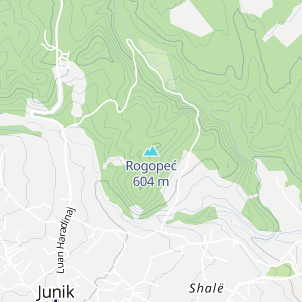 Map of Rogopeć