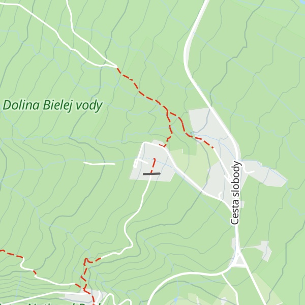 Map of ATLAS Hotel Tatry