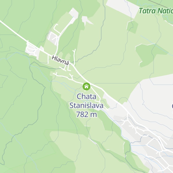 Map of Chata Stanislava