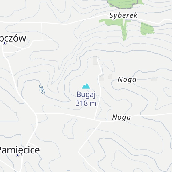 Map of Bugaj