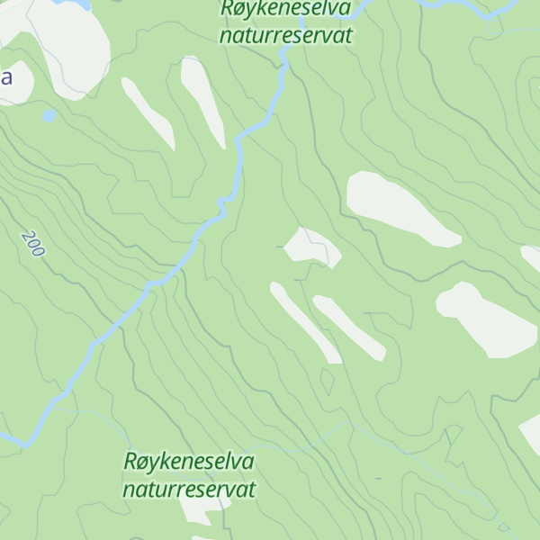 Map of Isfjellet