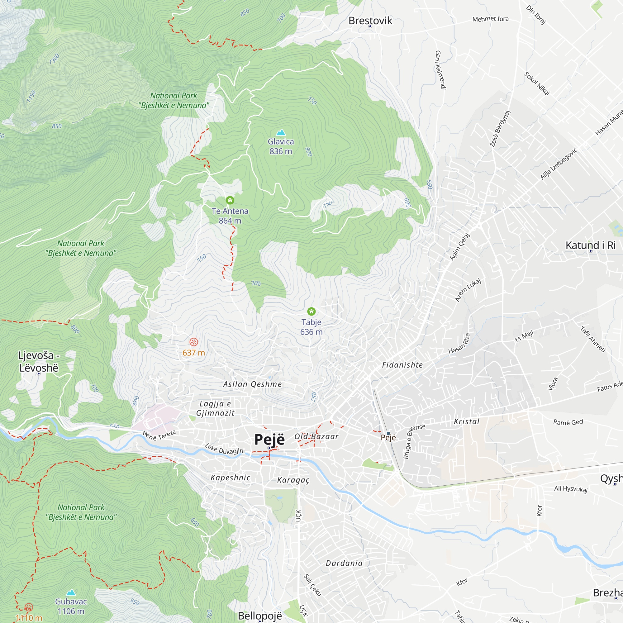 Tabje map