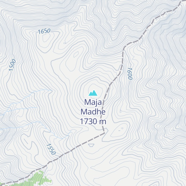 Map of Maja Madhe