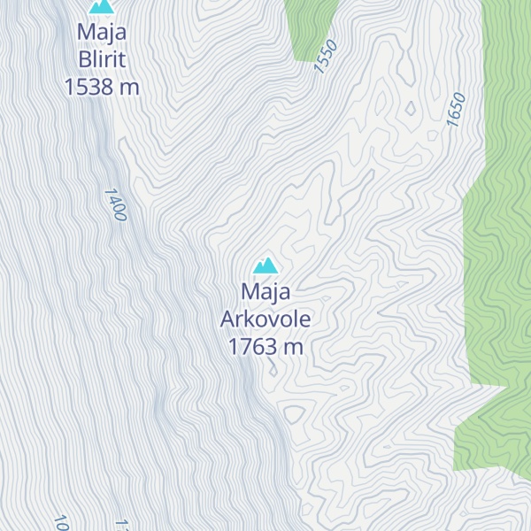 Map of Maja Arkovole