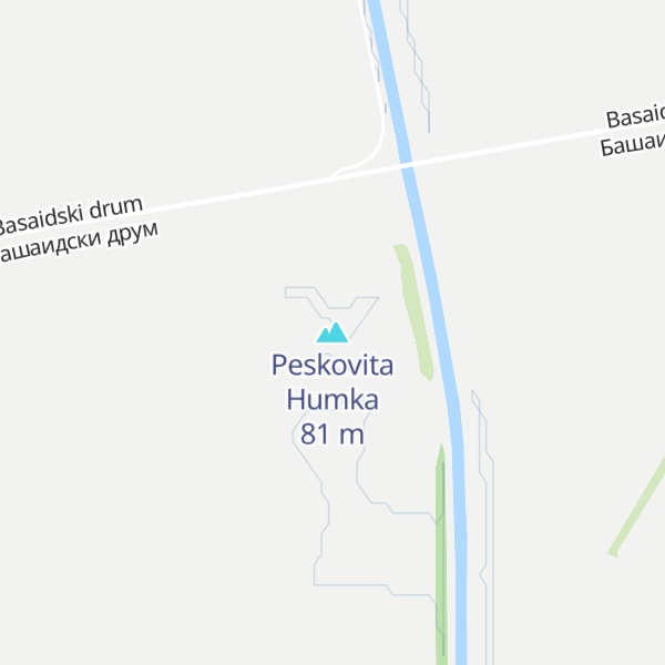Map of Peskovita Humka