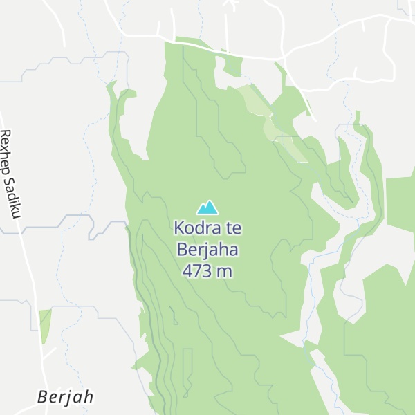 Map of Kodra te Berjaha