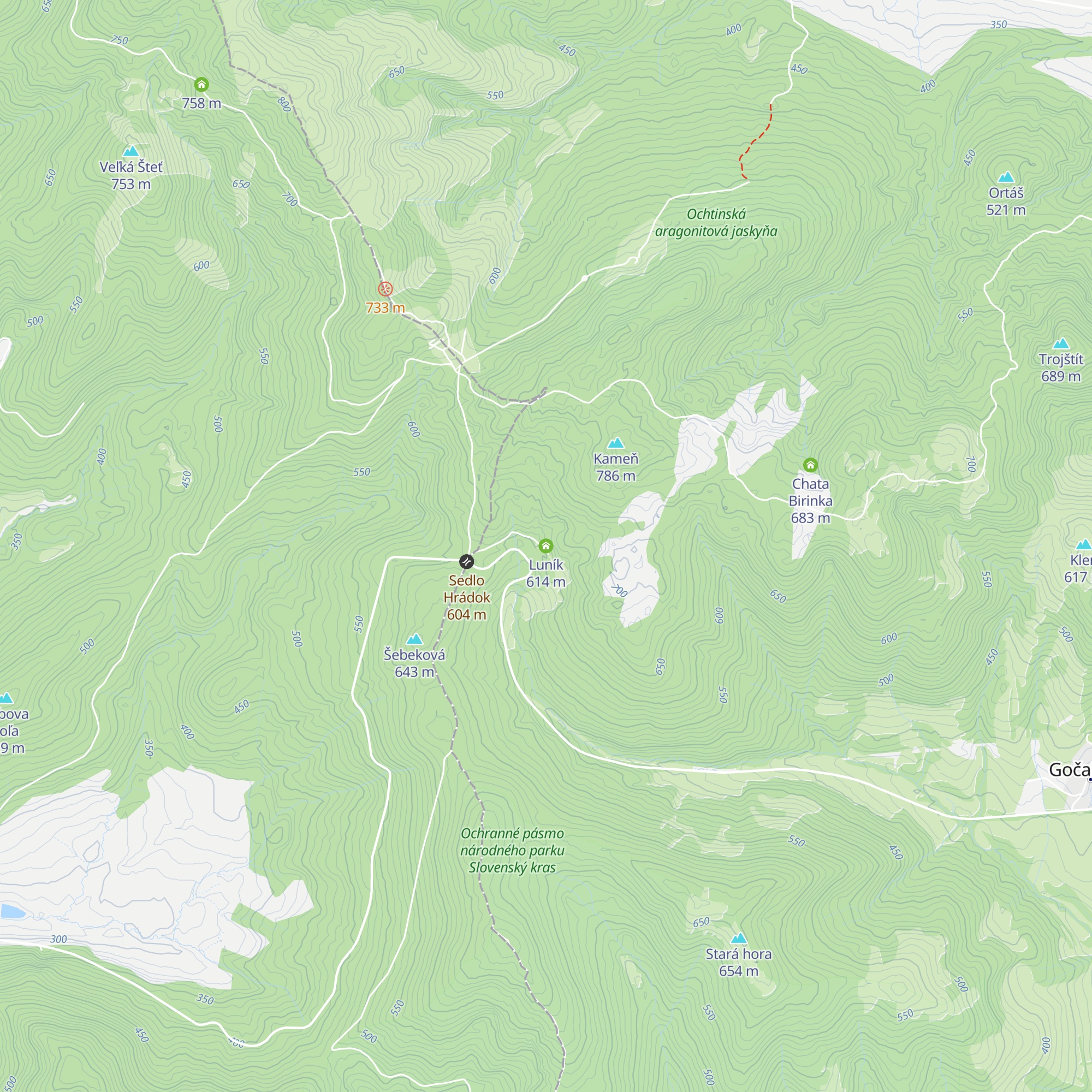 Luník map