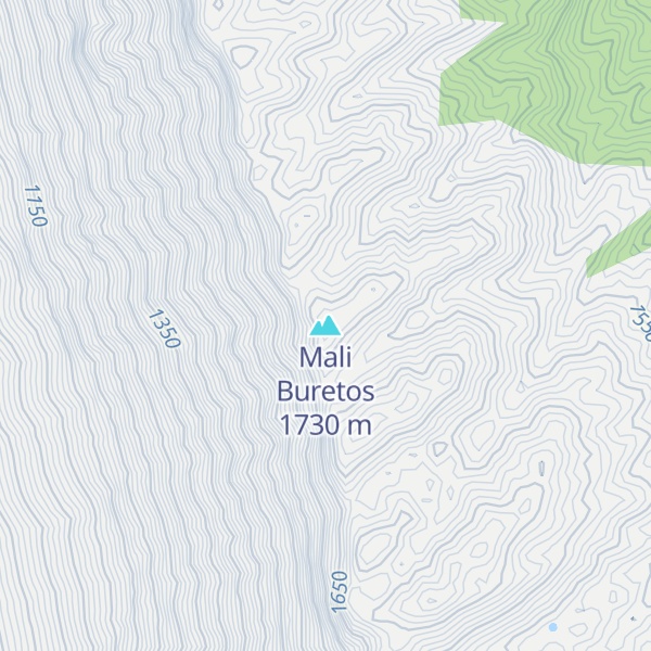Map of Mali Buretos