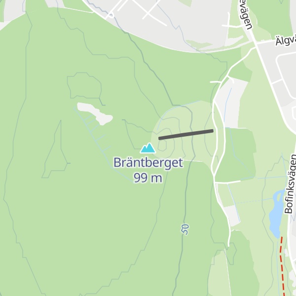 Map of Bräntberget