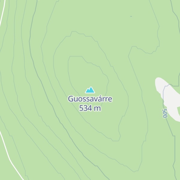 Map of Guossavárre