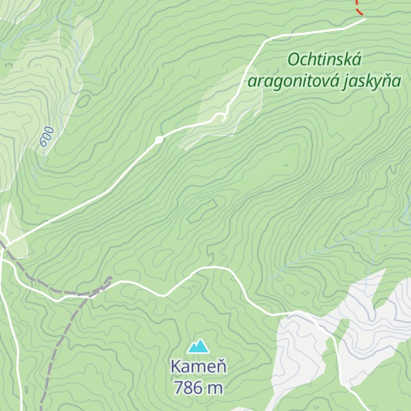 Map of Hrádok