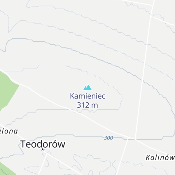 Map of Kamieniec