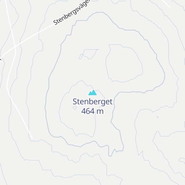 Map of Stenberget