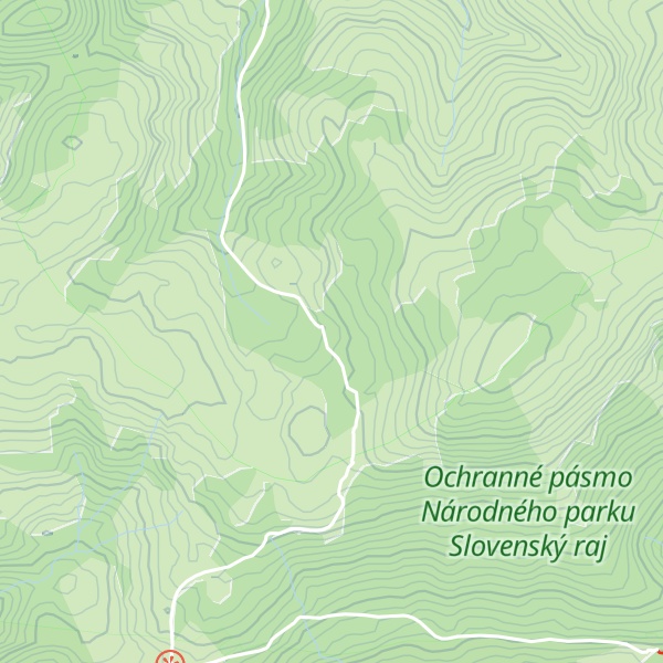 Map of Chata Mláka
