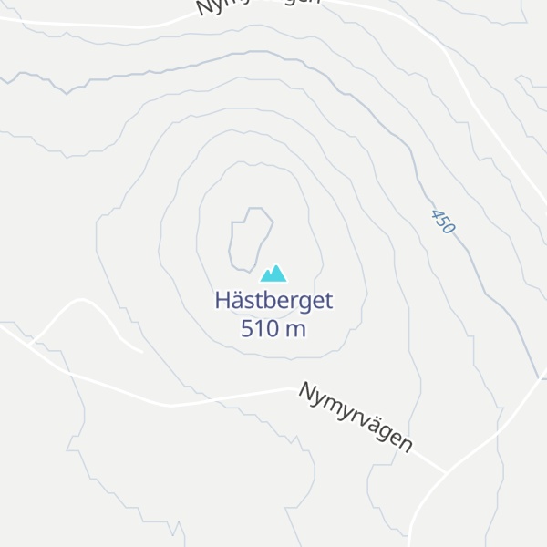 Map of Hästberget