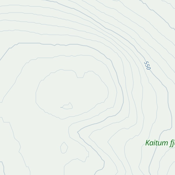 Map of Iso Kurravaara