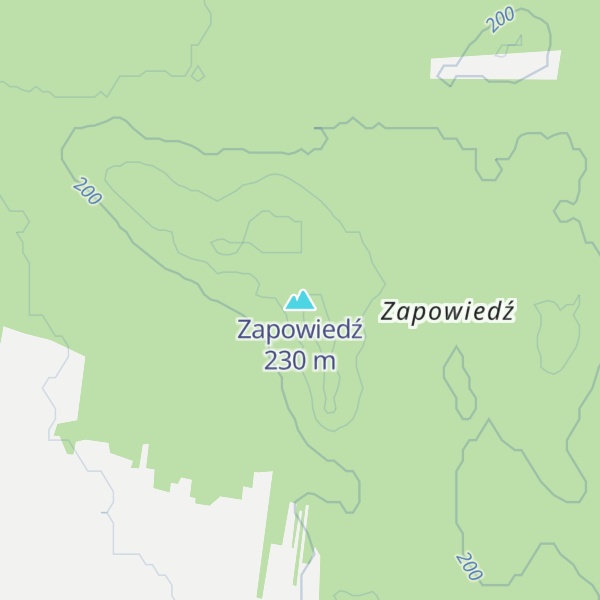 Map of Zapowiedź