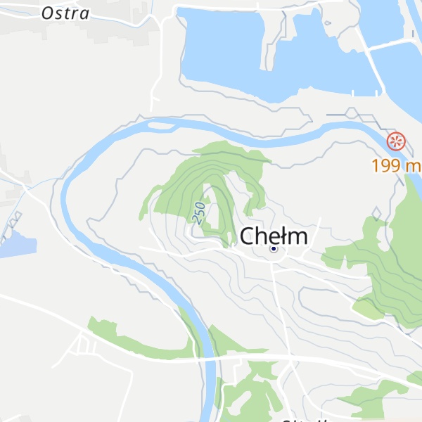 Map of Chełm