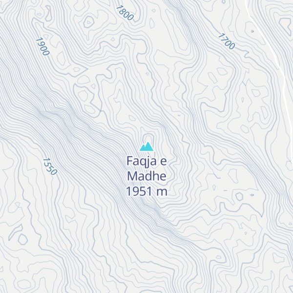 Map of Faqja e Madhe