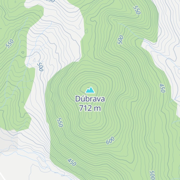Map of Dúbrava