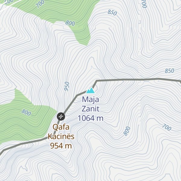Map of Maja Zanit
