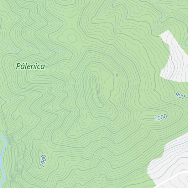 Map of Pálenica