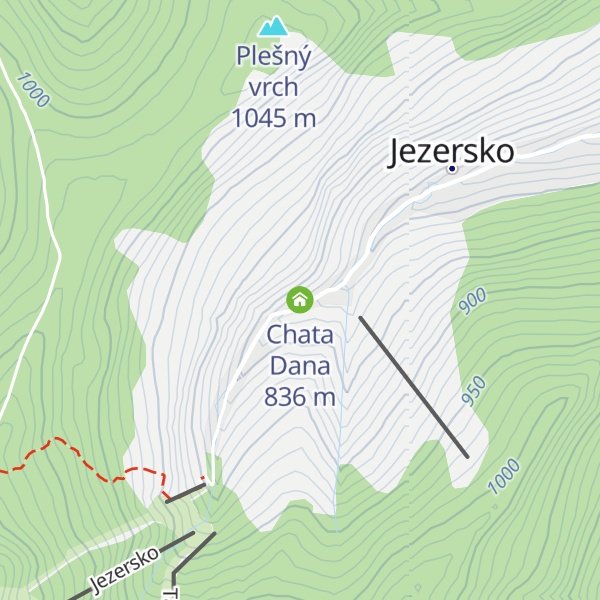 Map of Chata Dana