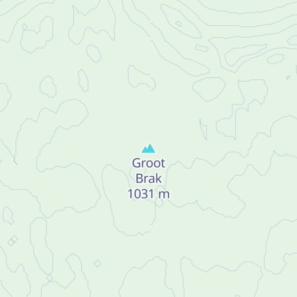 Map of Groot Brak