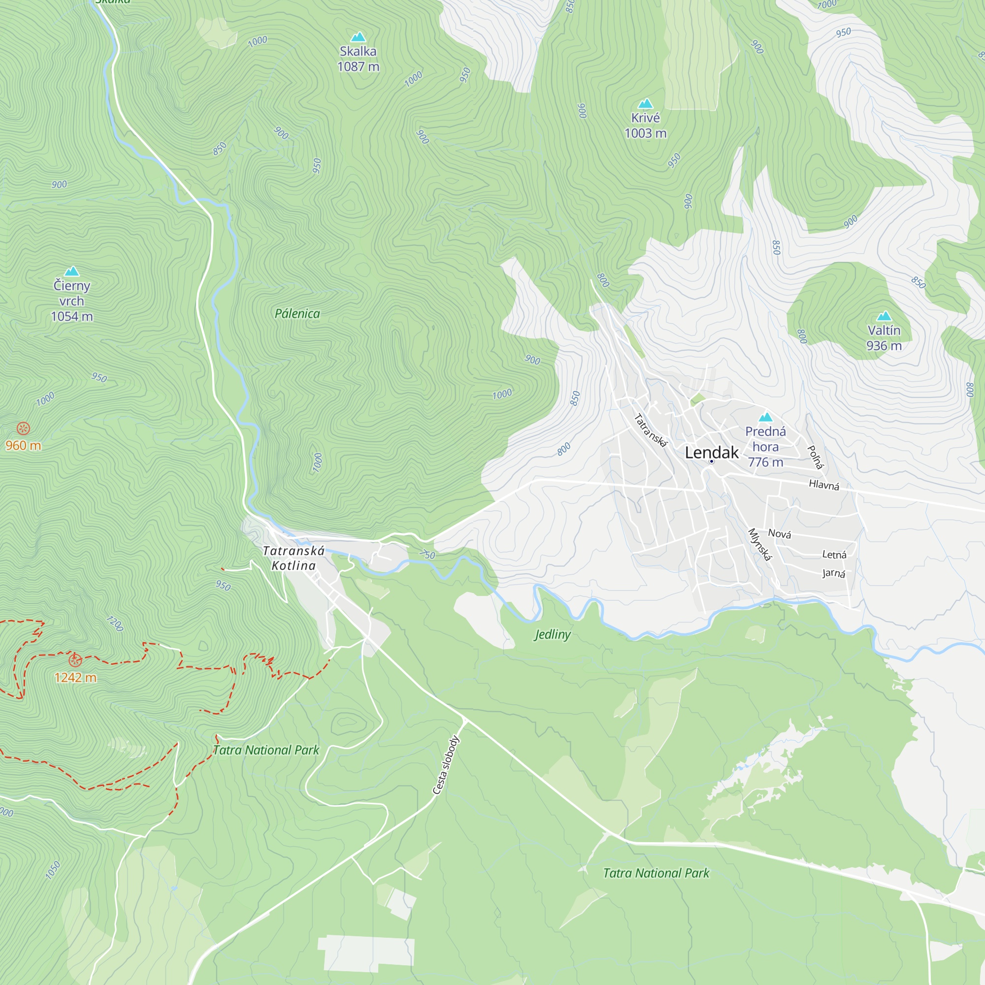 Penzión Harmónia map