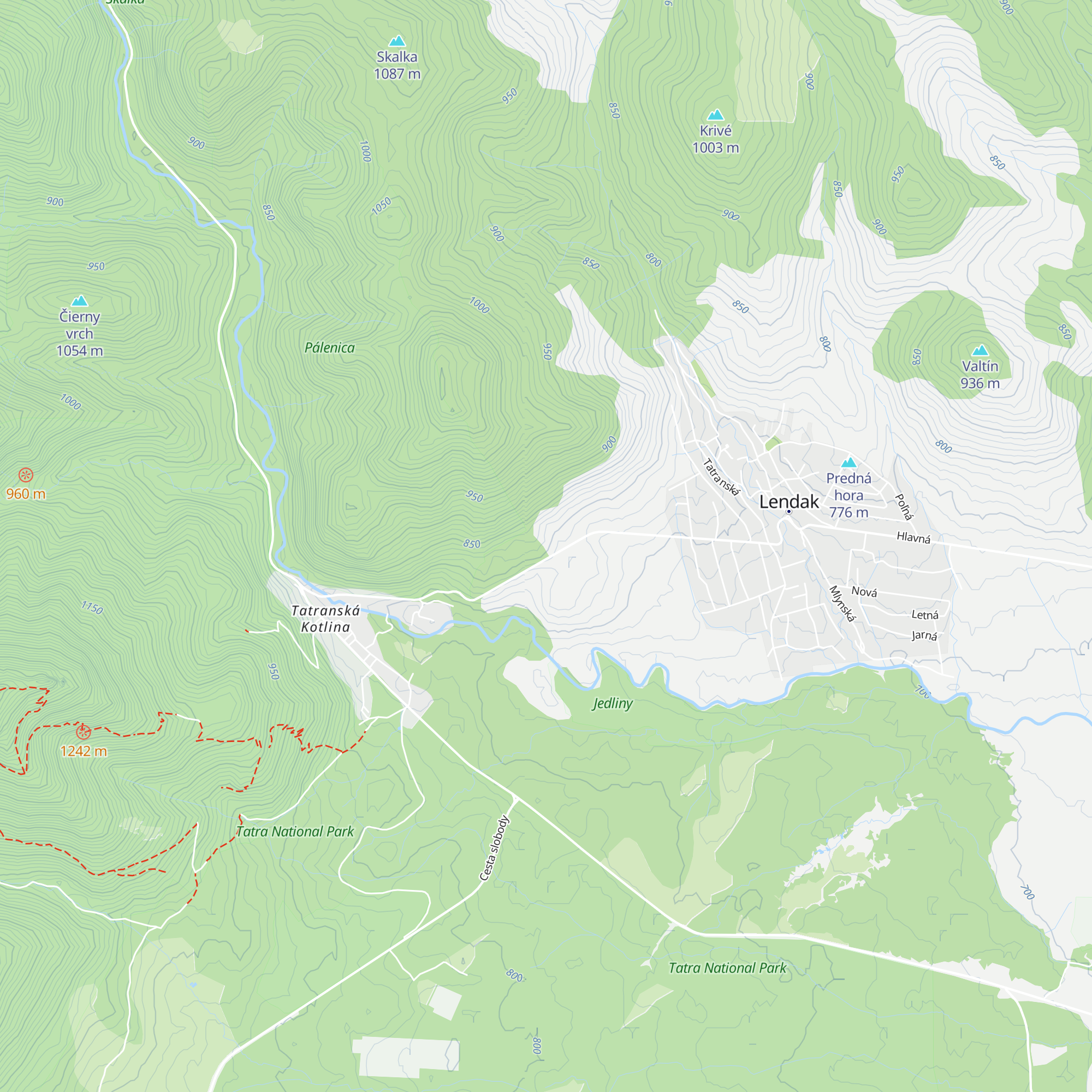 Penzión Harmónia map