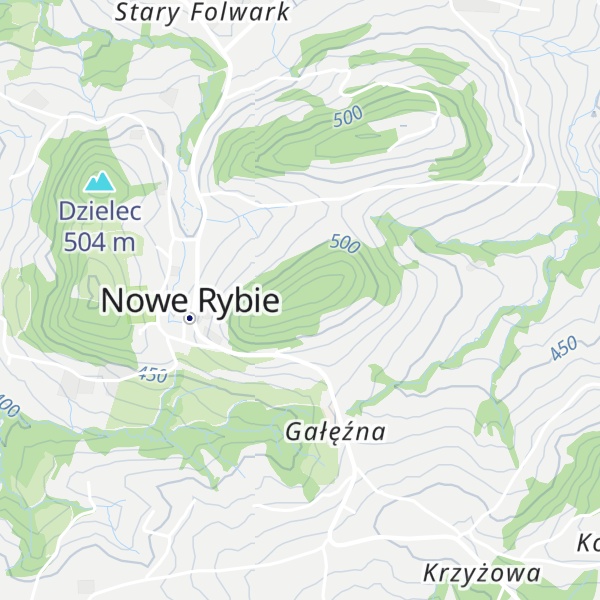 Map of Jaszczurówka