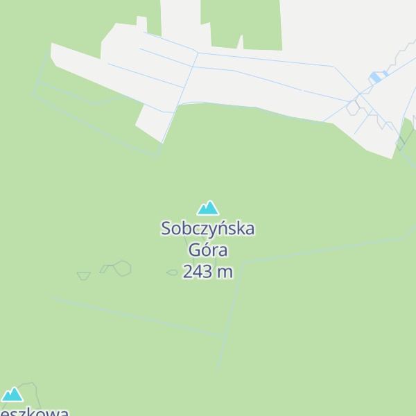 Map of Sobczyńska Góra