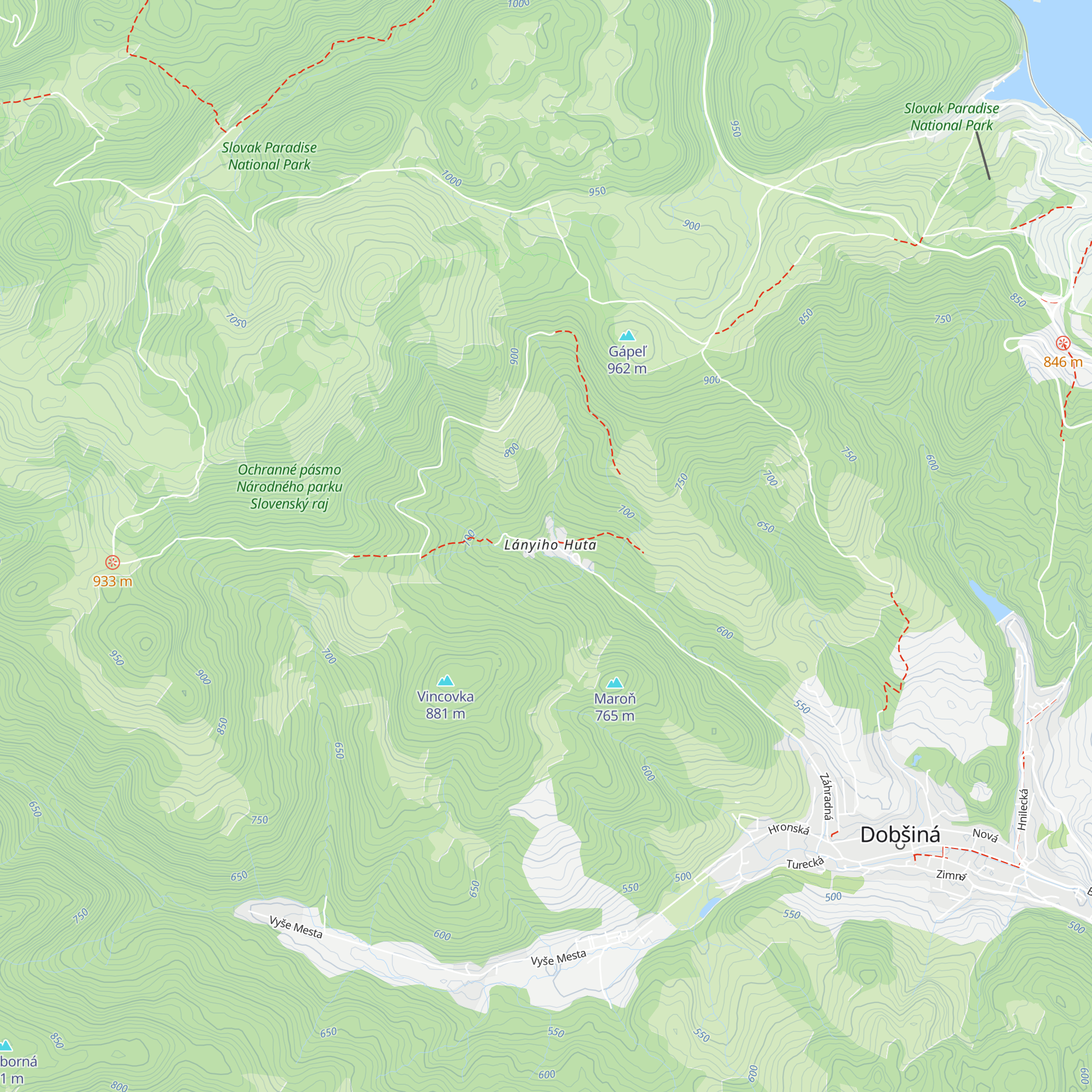 Stará horáreň map