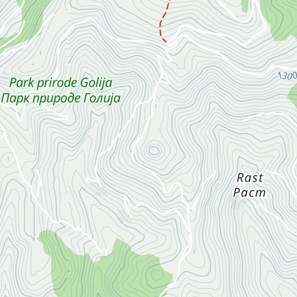 Map of Građevica