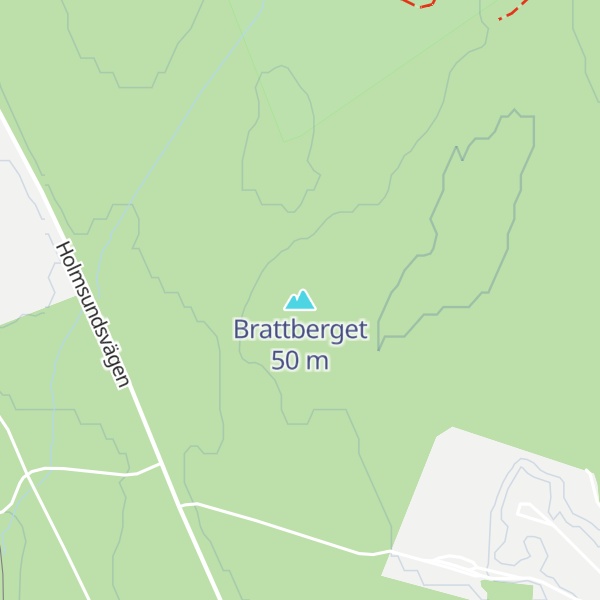 Map of Brattberget